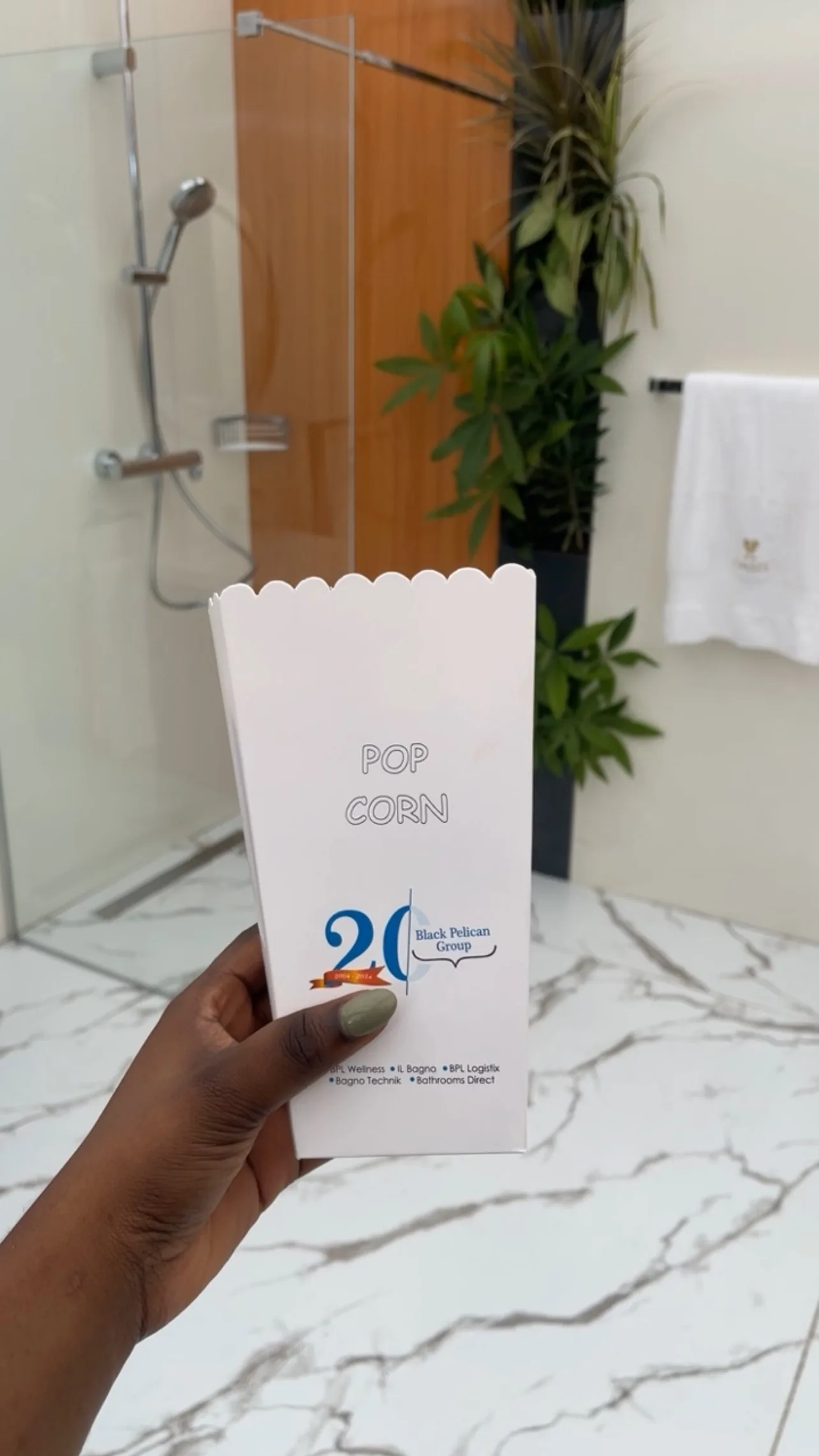 Bathroom display at the AIHS exhibition
